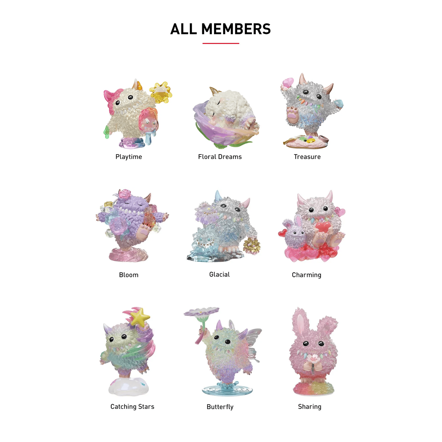 INSTINCTOY Monster Fluffy Fantasy Journey Series