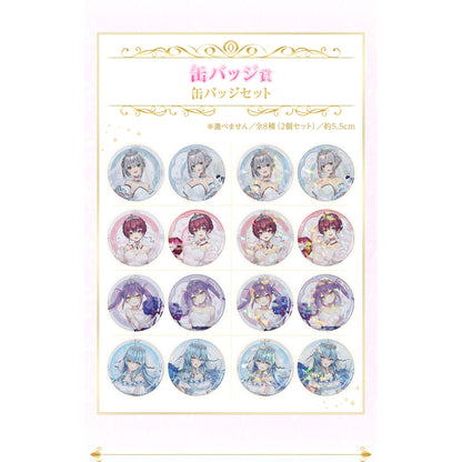 Hololive -Wedding Dress Style- Can Badge Pin