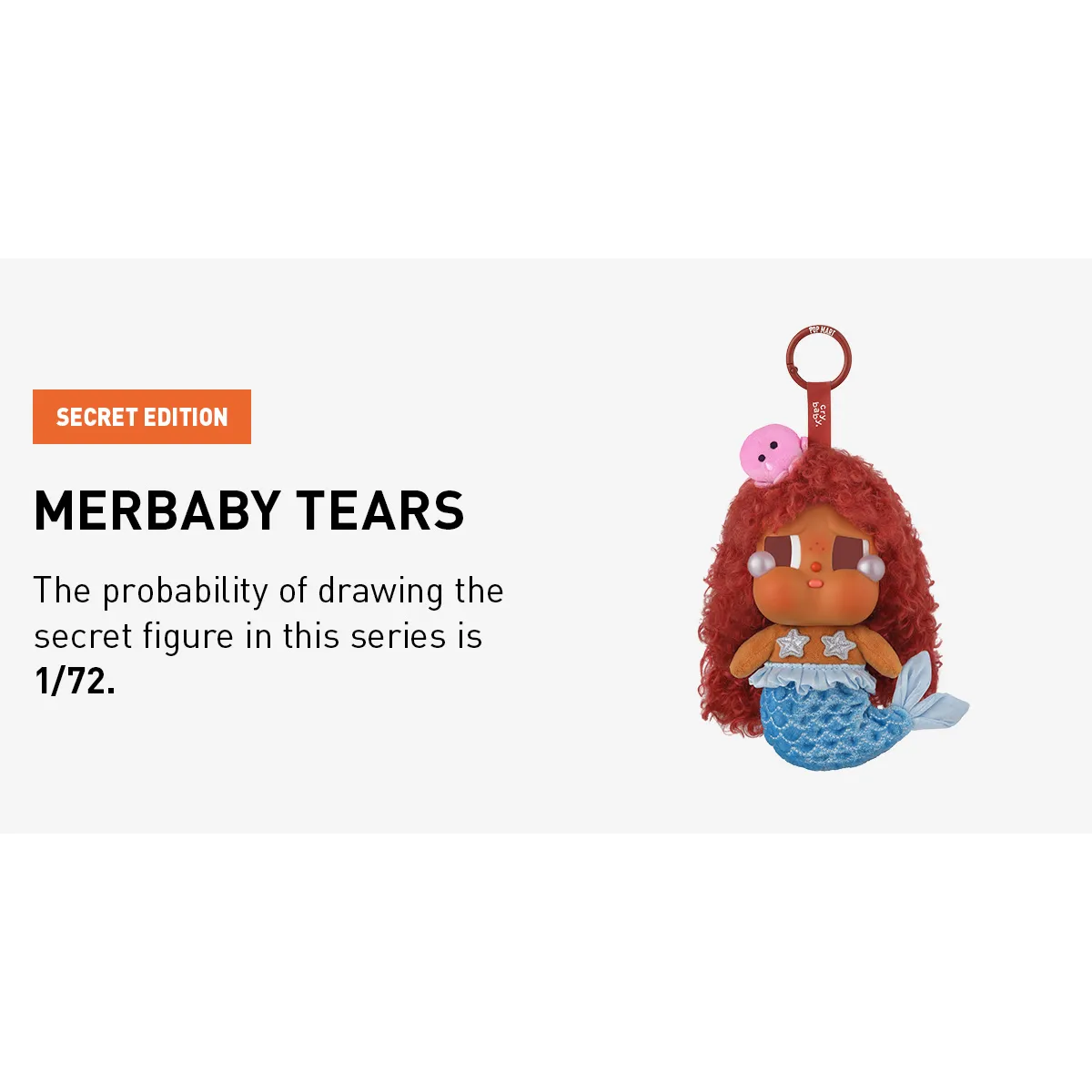CRYBABY Vacation Mode On Series Vinyl Plush Pendant