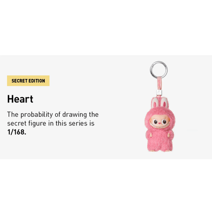 THE MONSTERS Pin for Love Series Vinyl Plush Pendant (A-M)
