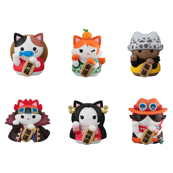 One Piece: Nyan Piece Nyan! Maneko-neko Fortune Lucky Cat Pirates