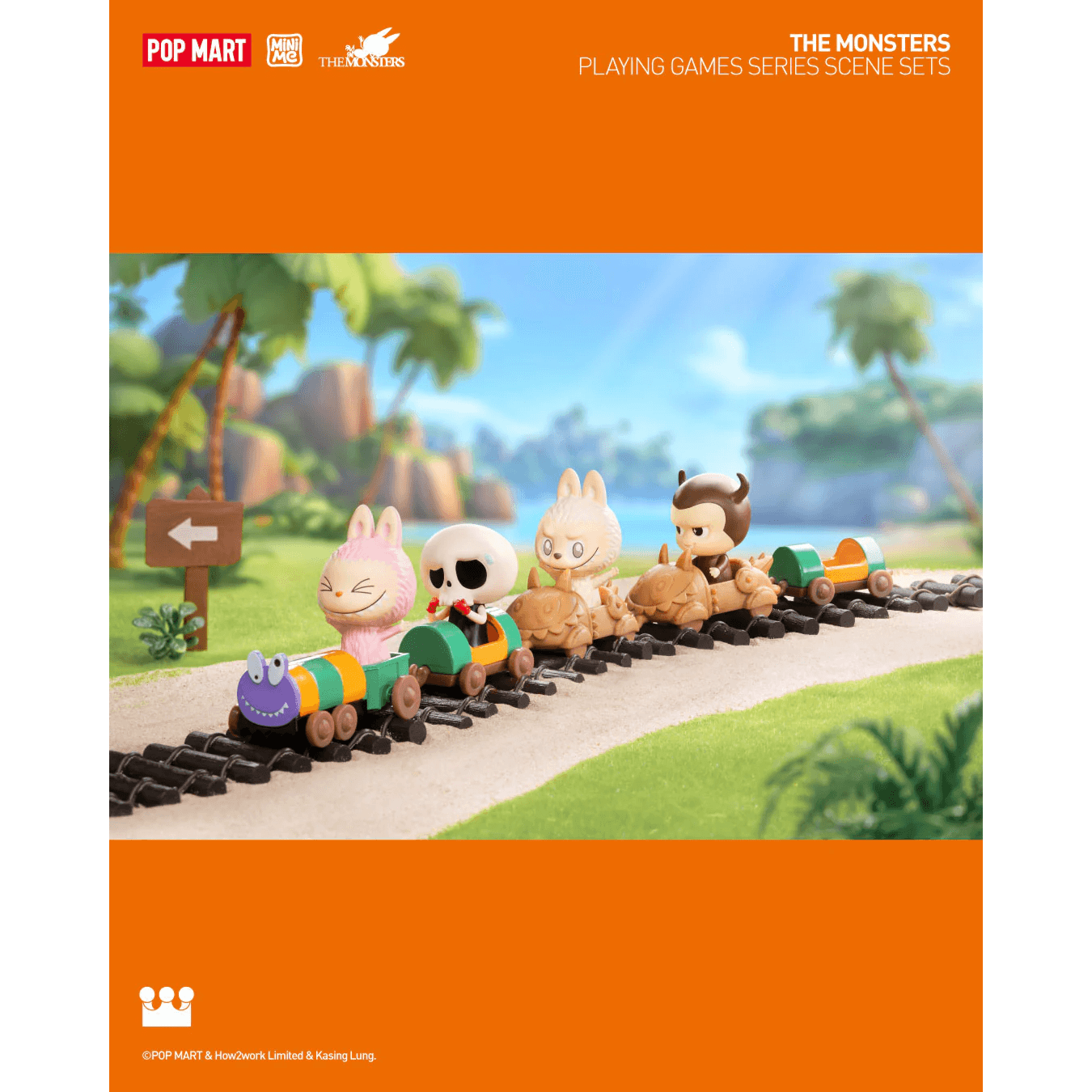 THE MONSTERS Playing Games Series Scene Set